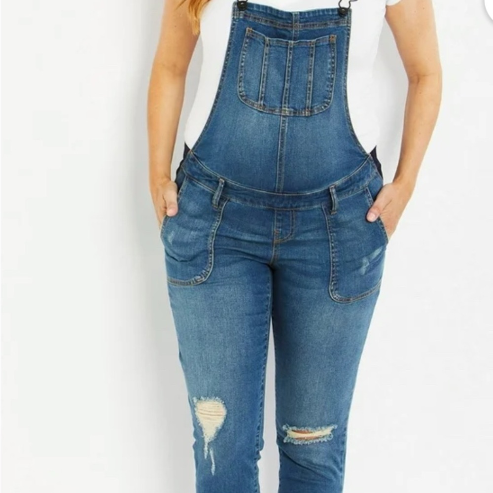 Maternity Jean overalls